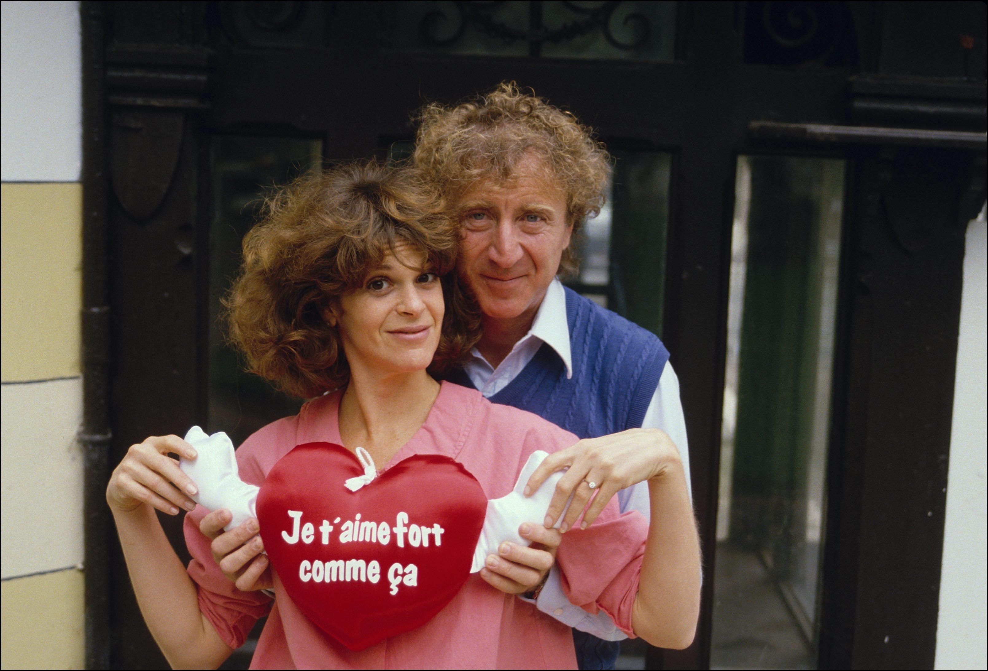 Gene Wilder and Gilda Radner at the Festival De Deauville on November 9, 1984, in Deauville, France. | Source: Getty Images