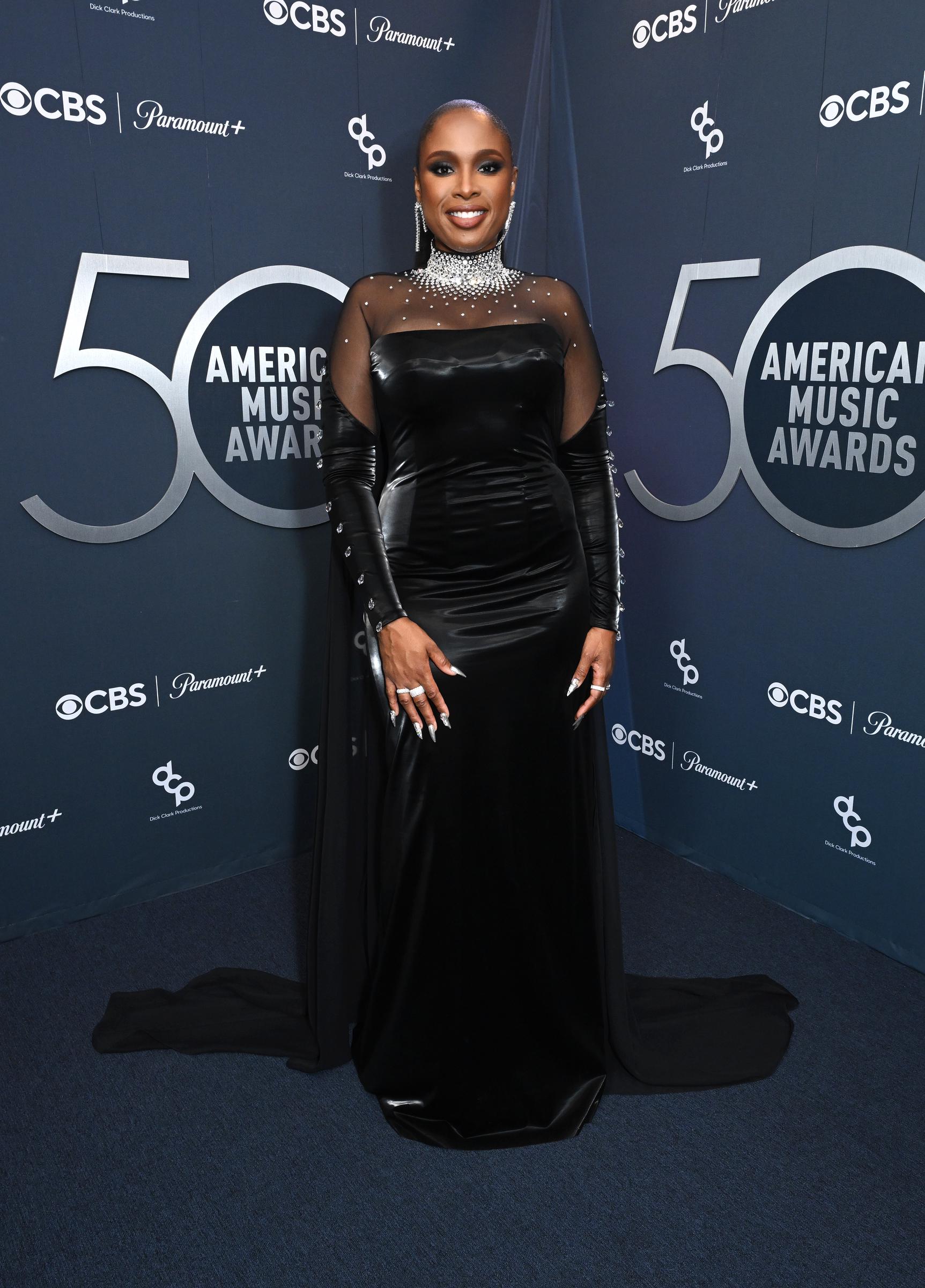 Jennifer Hudson at the American Music Awards 50th Anniversary Special in Los Angeles, California on October 6, 2024 | Source: Getty Images