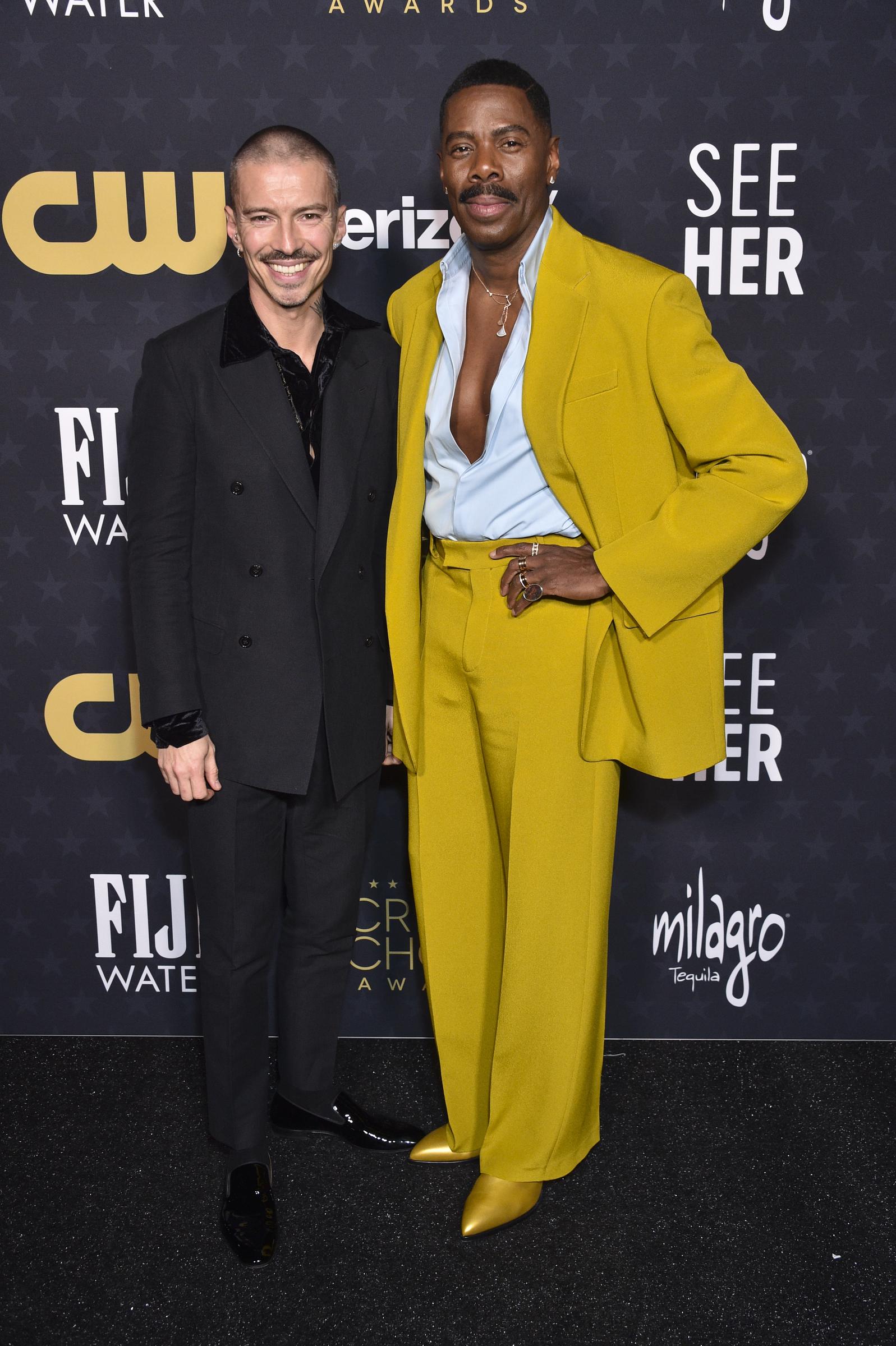Raúl and Colman Domingo at the 29th Critics' Choice Awards in Santa Monica, California on January 14, 2024. | Source: Getty Images