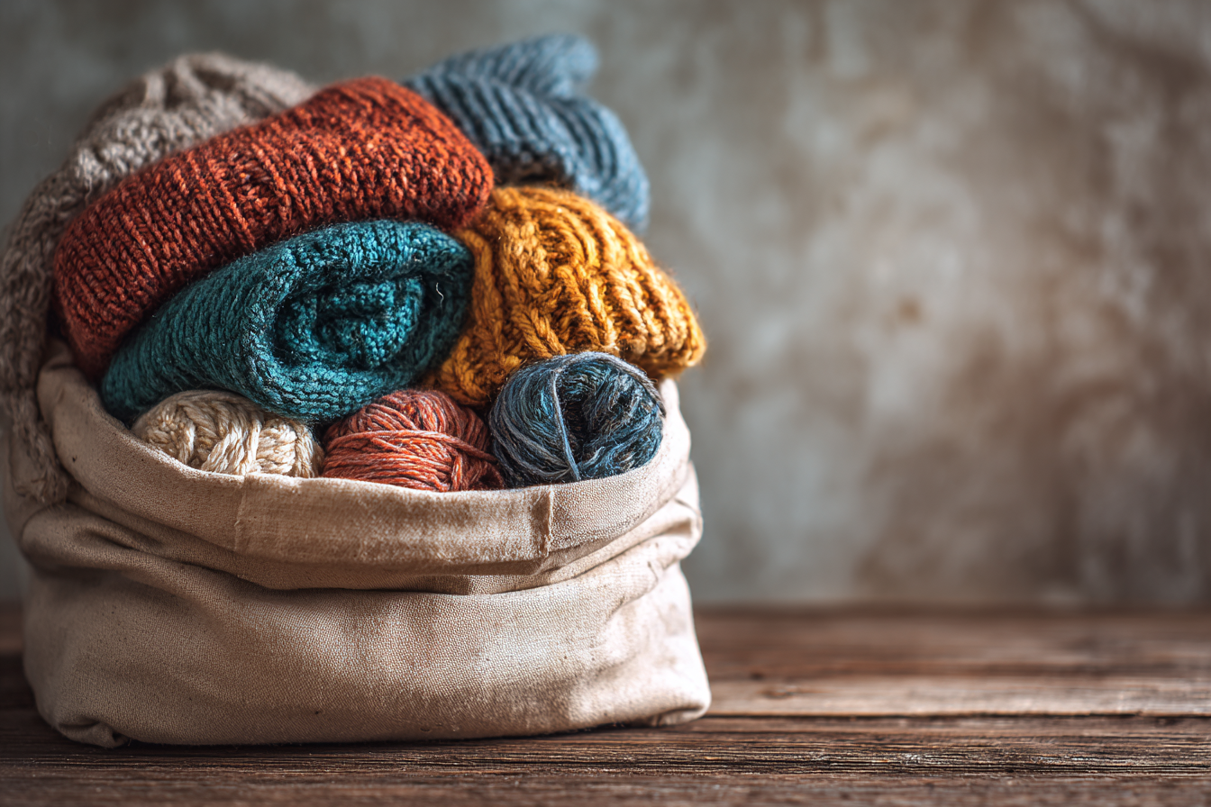 A bag full of clothes | Source: Midjourney