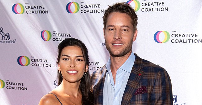 Justin Hartley and Sofia Pernas at the Creative Coalition's Seventh Annual Television Humanitarian Awards in LA, 2021 | Photo: Getty Images 