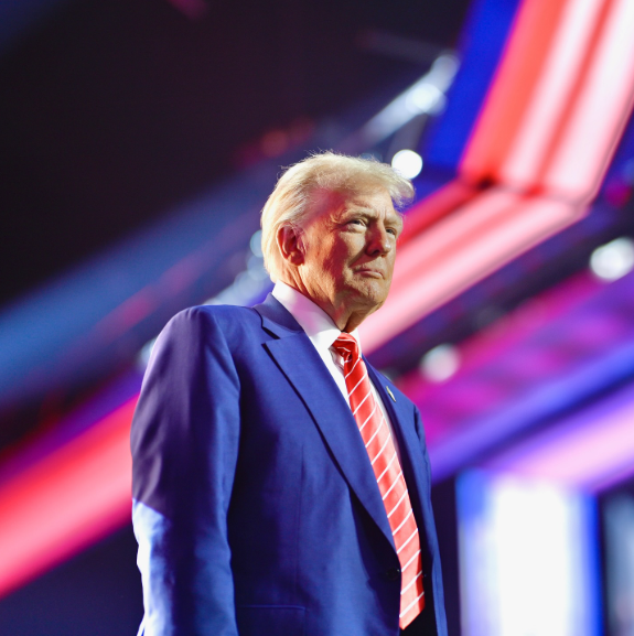 Donald Trump pictured slightly smiling, dated December 2024 | Source: Instagram/therealdonaldtrump