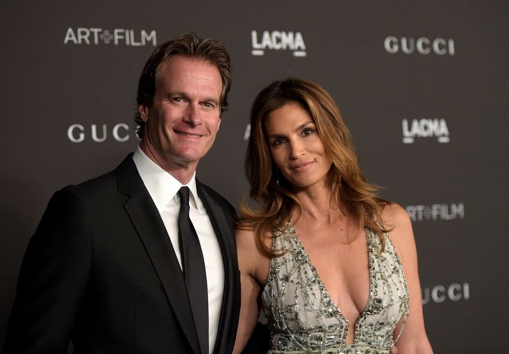 Cindy Crawford and Rande Gerber attending the 2014 LACMA Art + Film Gala in Los Angeles, California, in November 2014. | Image: Getty Images.