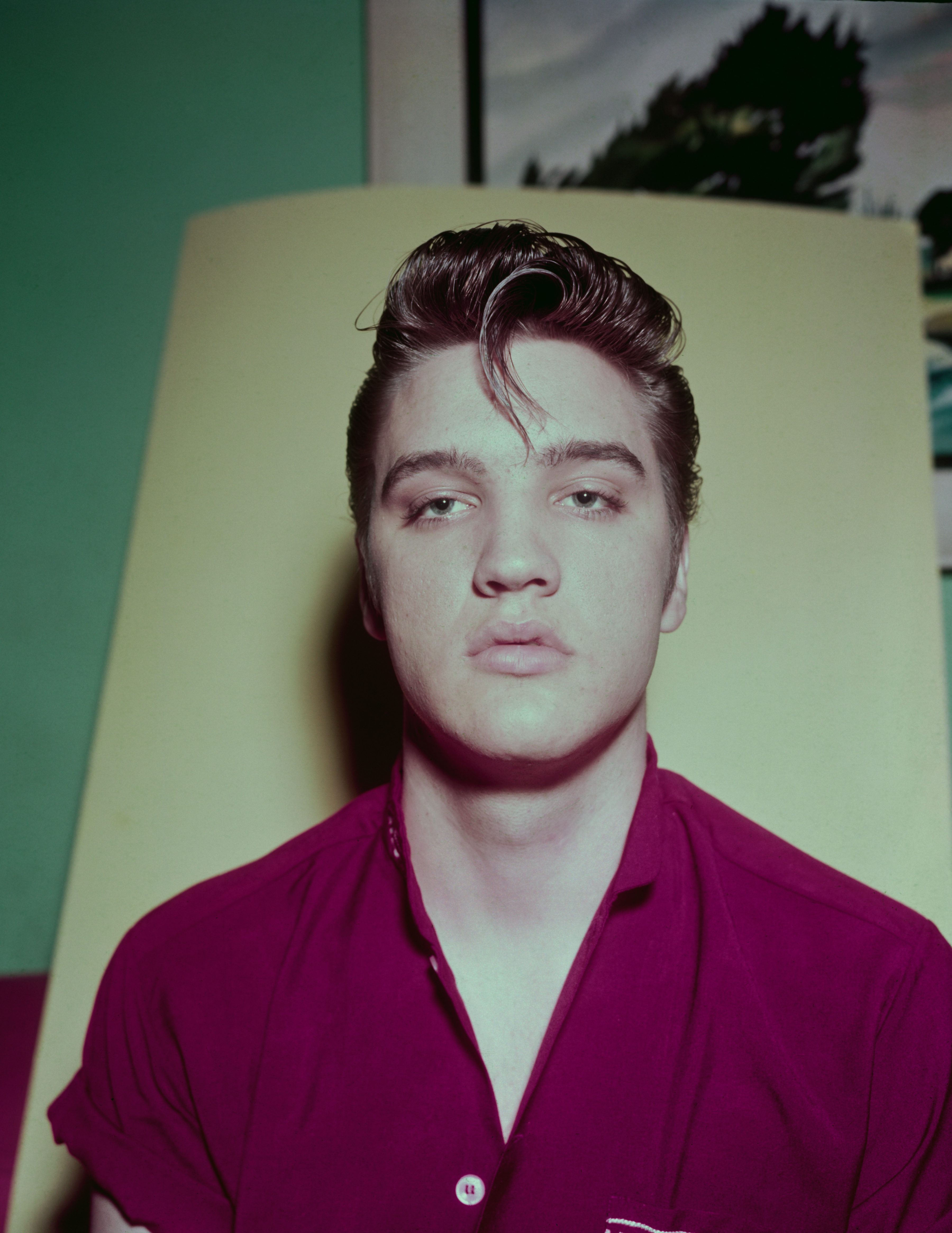 American singer and actor Elvis Presley, circa 1957. | Source: Getty Images
