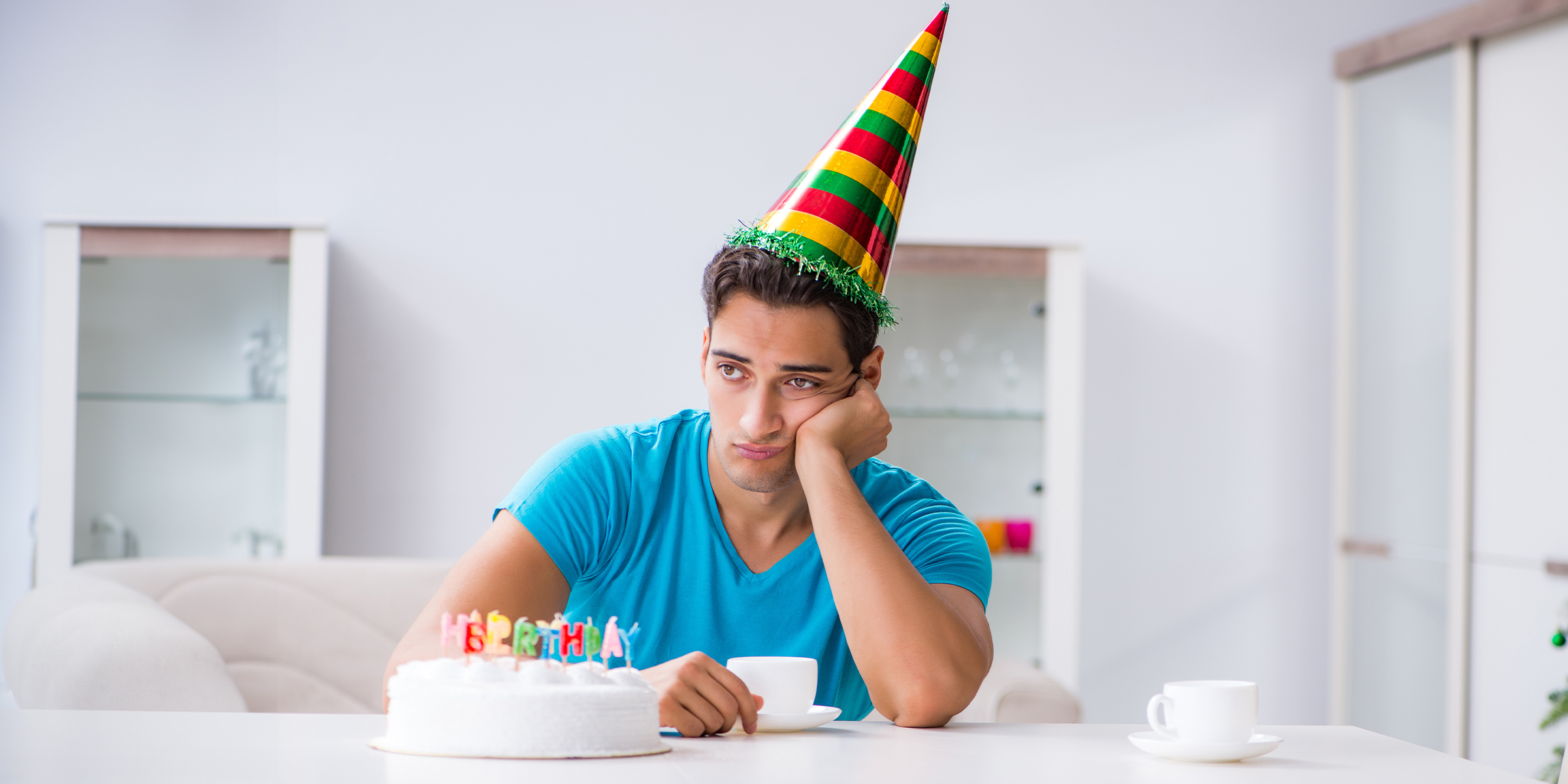 A boy feeling sad on his birthday | Source: Shutterstock