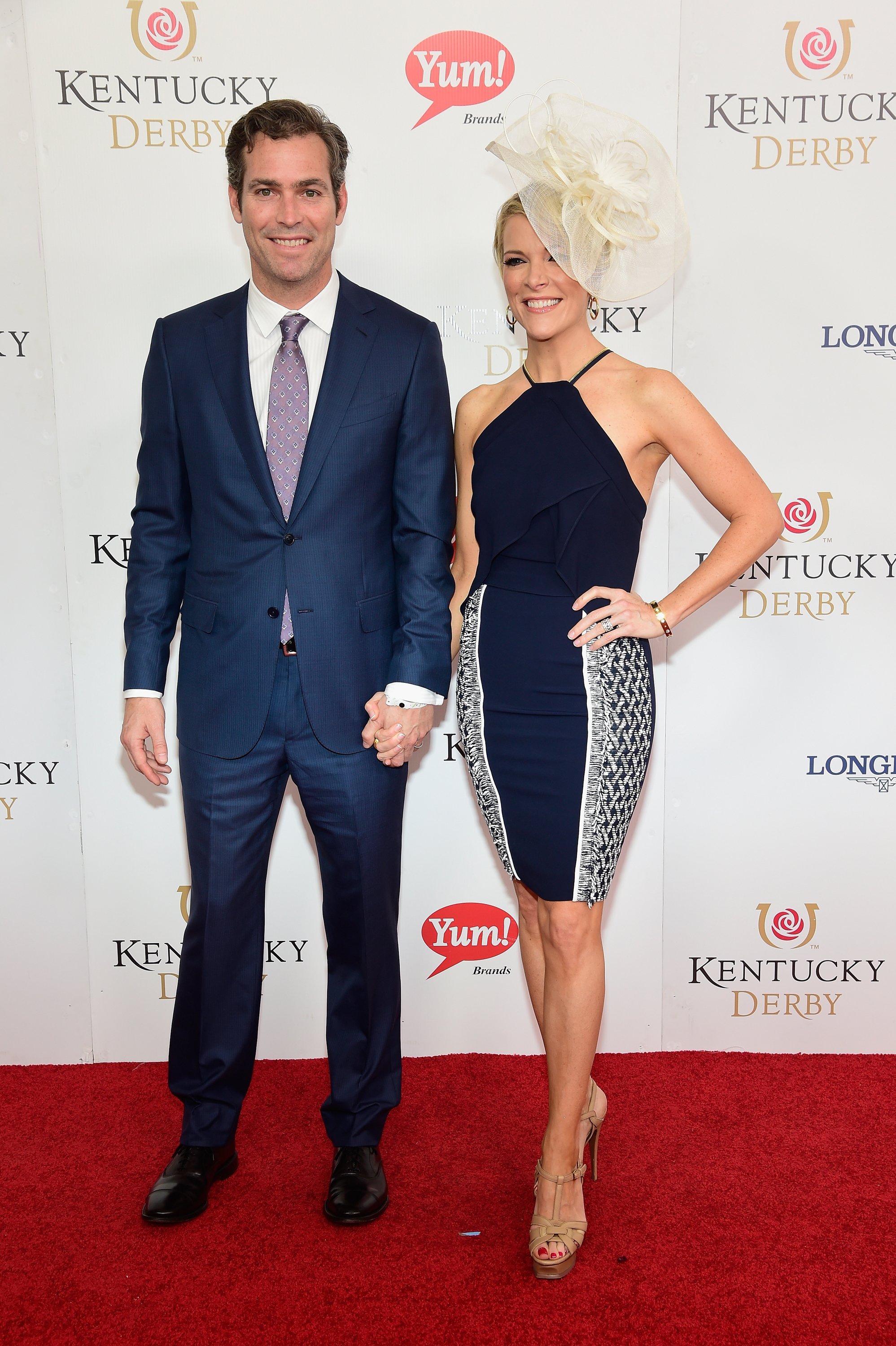 Douglas Brunt (L) and Fox News reporter Megyn Kelly attend the 142nd Kentucky Derby at Churchill Downs on May 07, 2016, in Louisville, Kentucky. | Source: Getty Images.