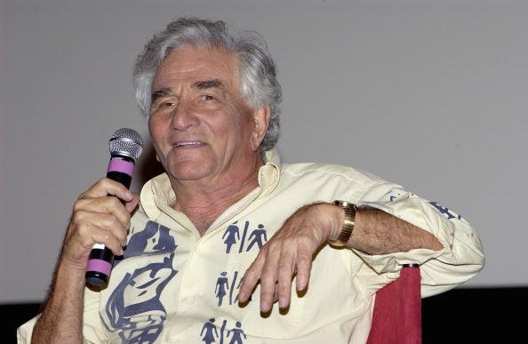Peter Falk on October 3, 2005, in Hollywood, California. | Source: Getty Images