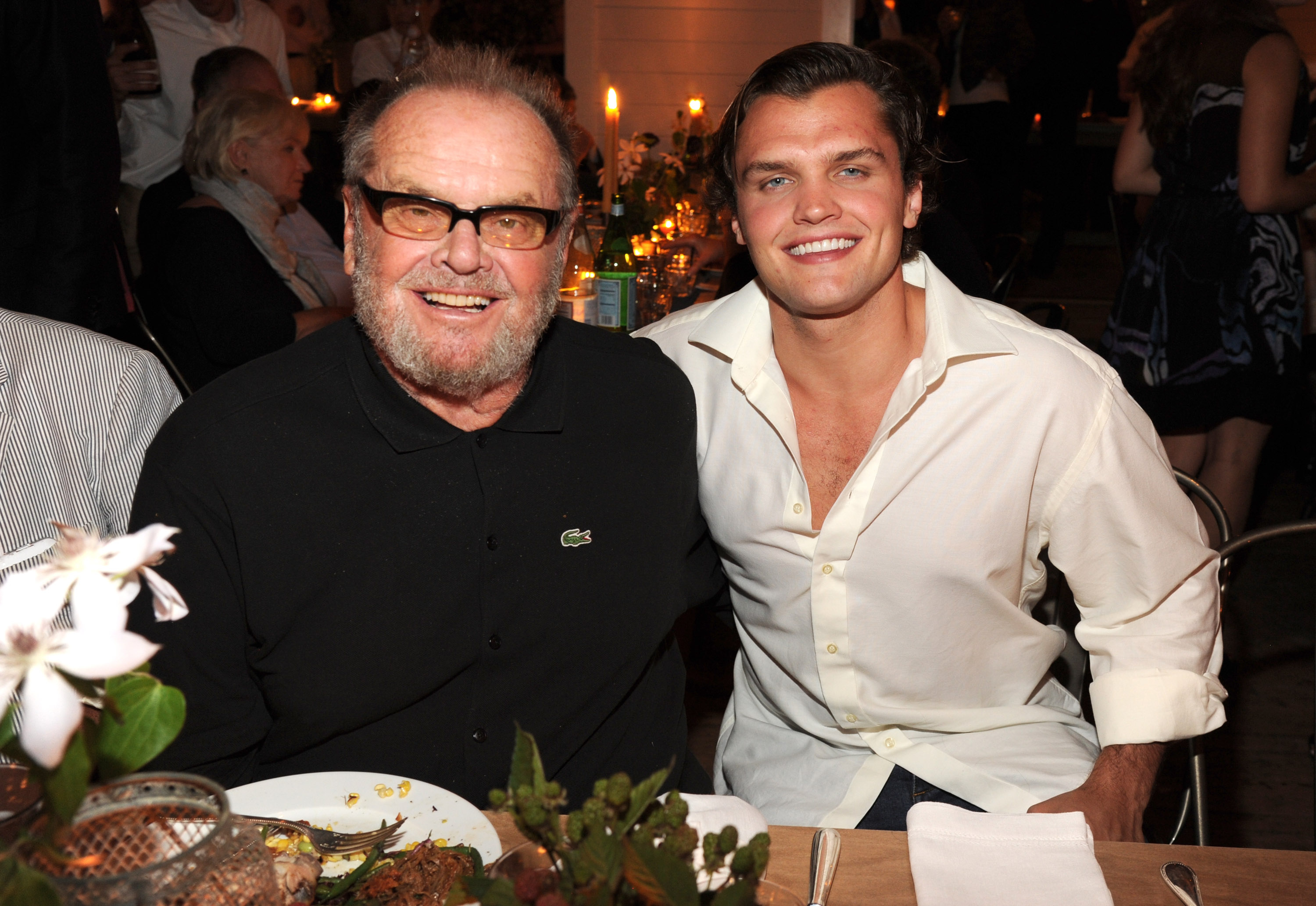 Jack Nicholson and Ray Nicholson at the Apollo in the Hamptons in East Hampton, New York on August 16, 2014 | Source: Getty Images