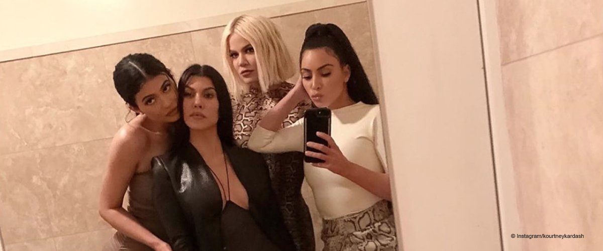 Kardashian Sisters Mocked by Eagle-Eyed Fans for Posting 'Dirty' Bathroom Selfie