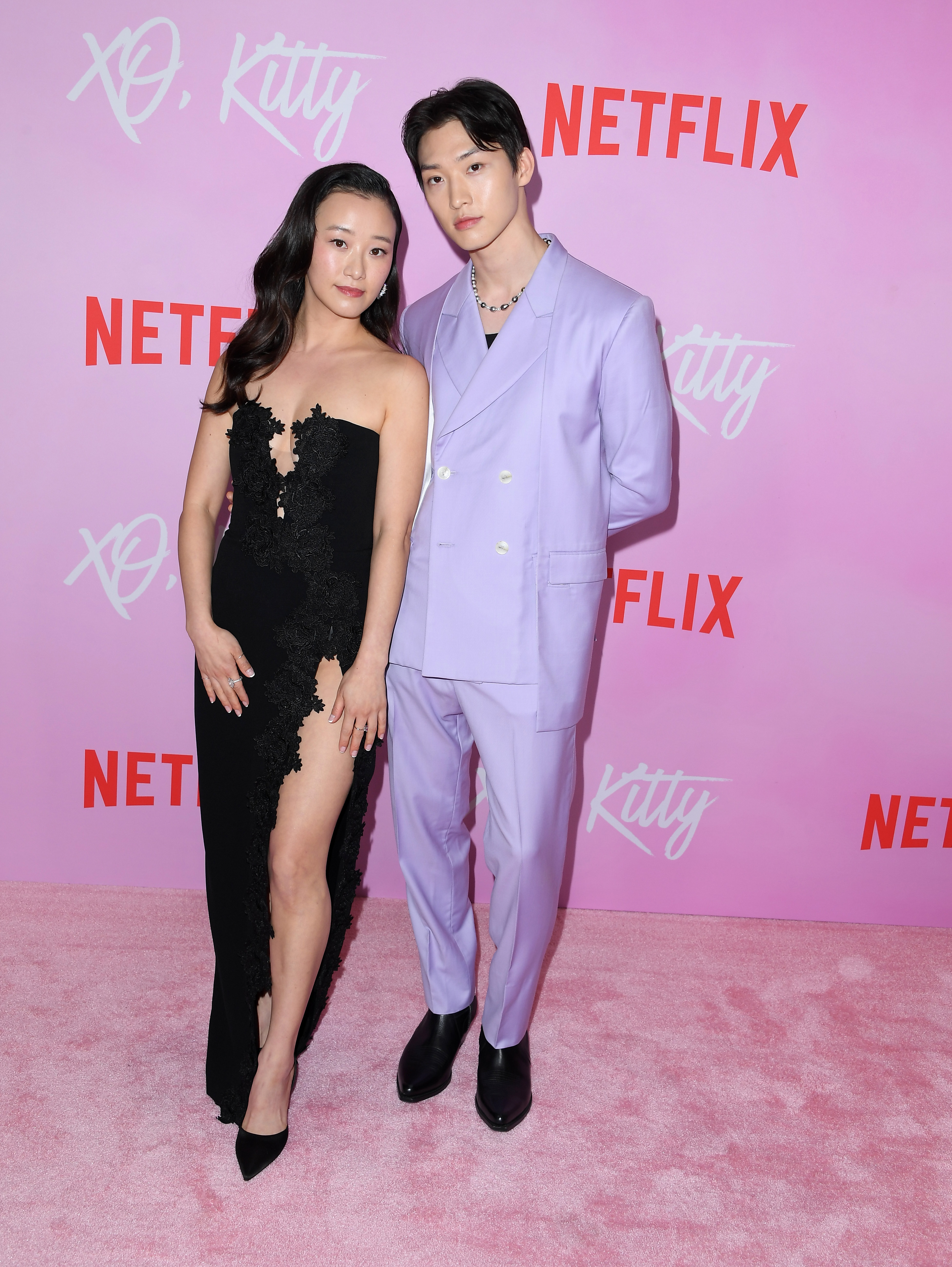 Sang Heon Lee, Gia Kim arrives at TUDUM Theater on May 11, 2023, in Hollywood, California. | Source: Getty Images