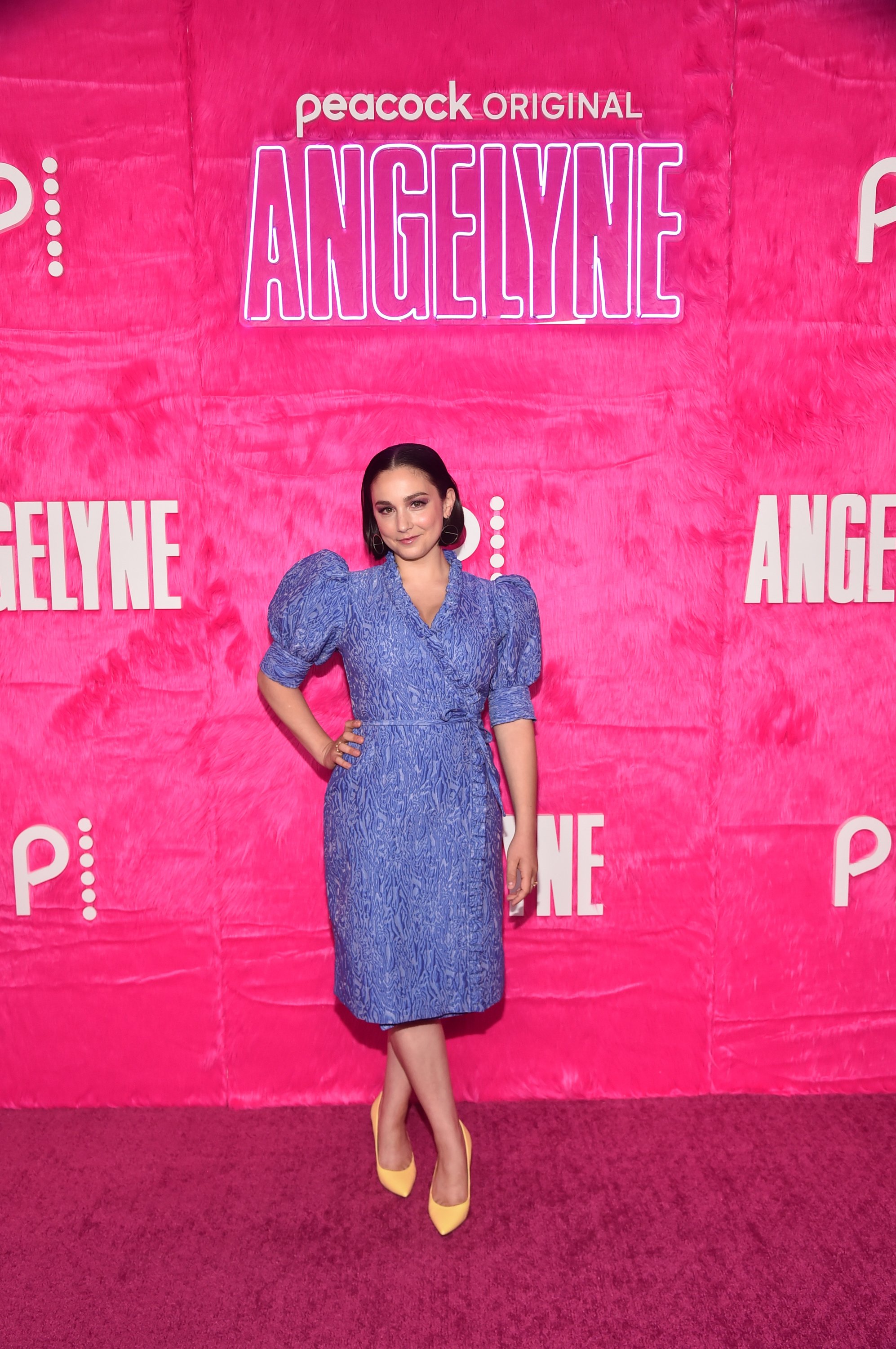 Molly Ephraim at Angelyne Premiere Event at the Pacific Design Center in California, May 10, 2022. | Source: Getty Images