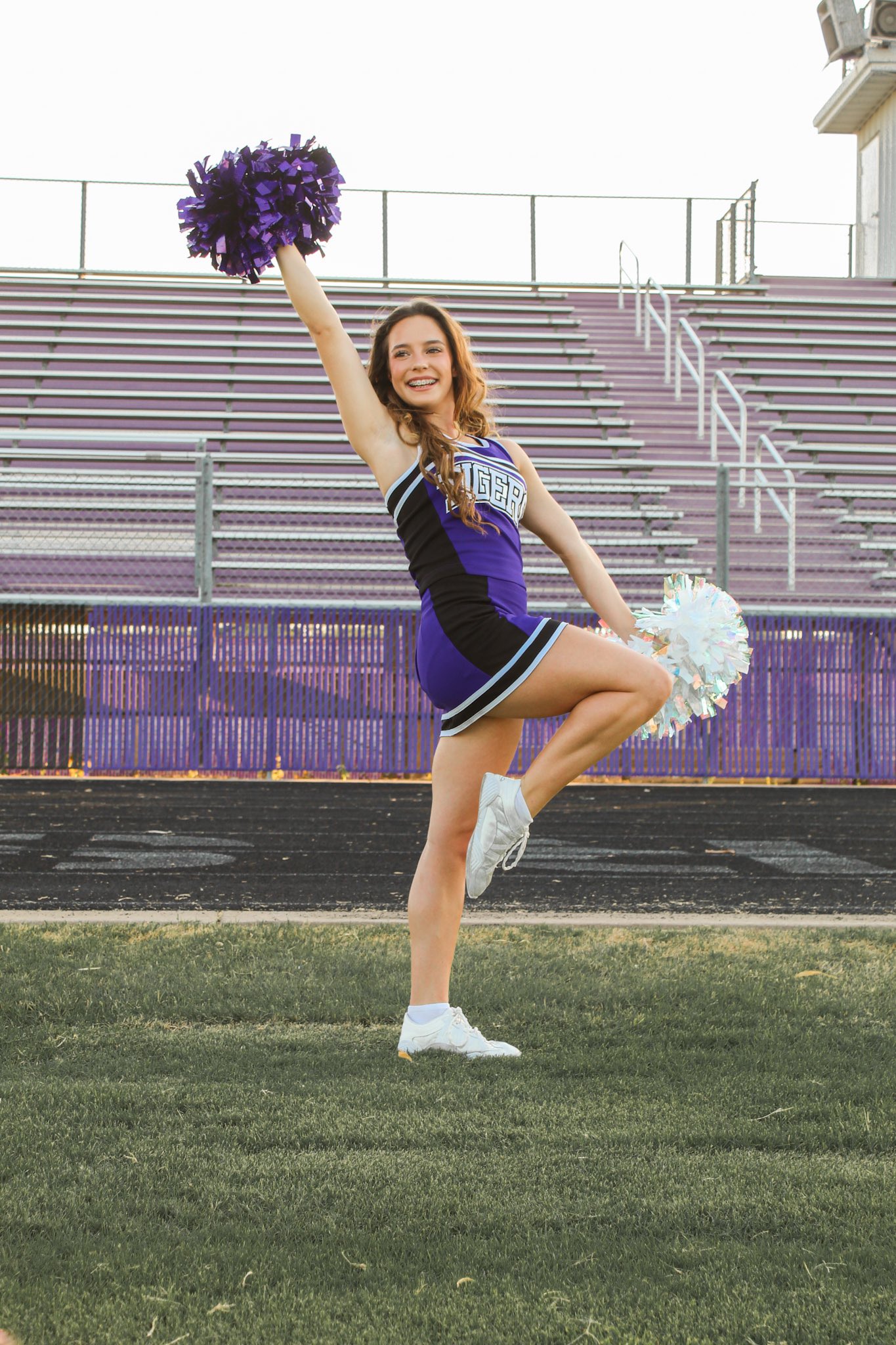 Avery Koonce in her cheerleading outfit, from an X post dated August 3, 2023 | Source: X/AveryKoonce