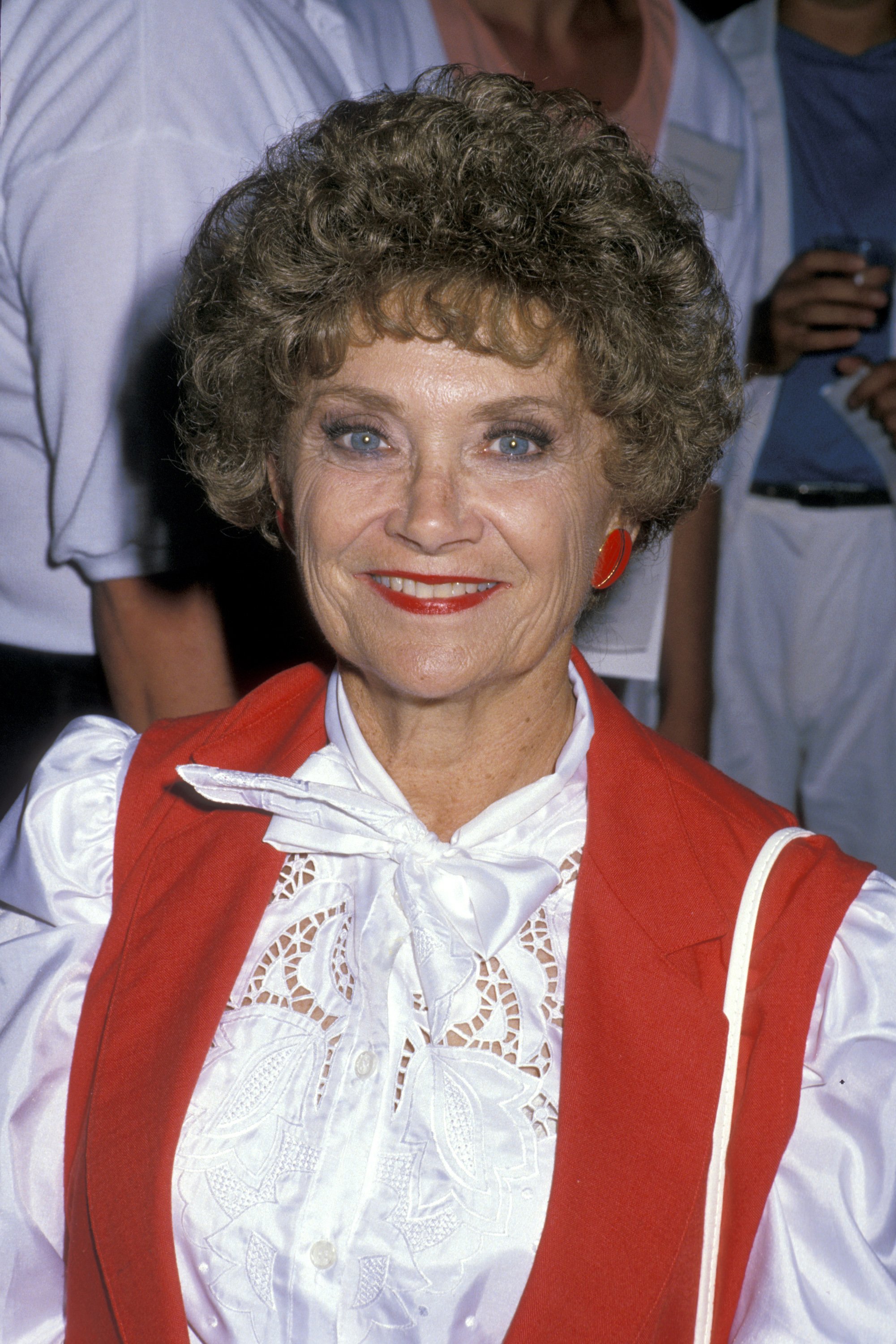 Estelle Getty during AIDS Project Fund Garden Party at One Institute in Los Angeles, California. | Source: Getty Images