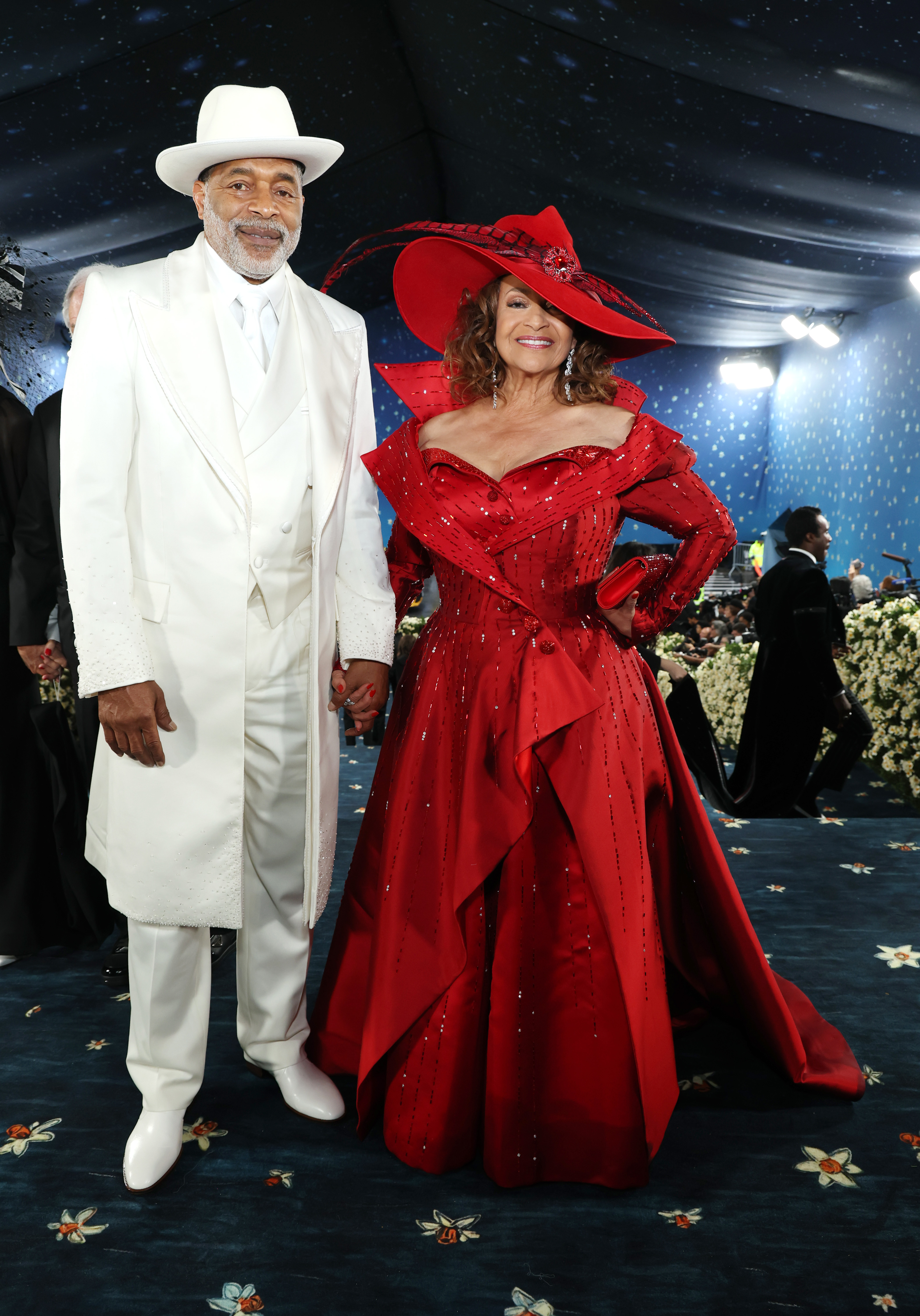 Norm Nixon Debbie Allen photographed at the Met Gala Celebrating "Superfine: Tailoring Black Style" on May 5, 2025, in New York City. | Source: Getty Images