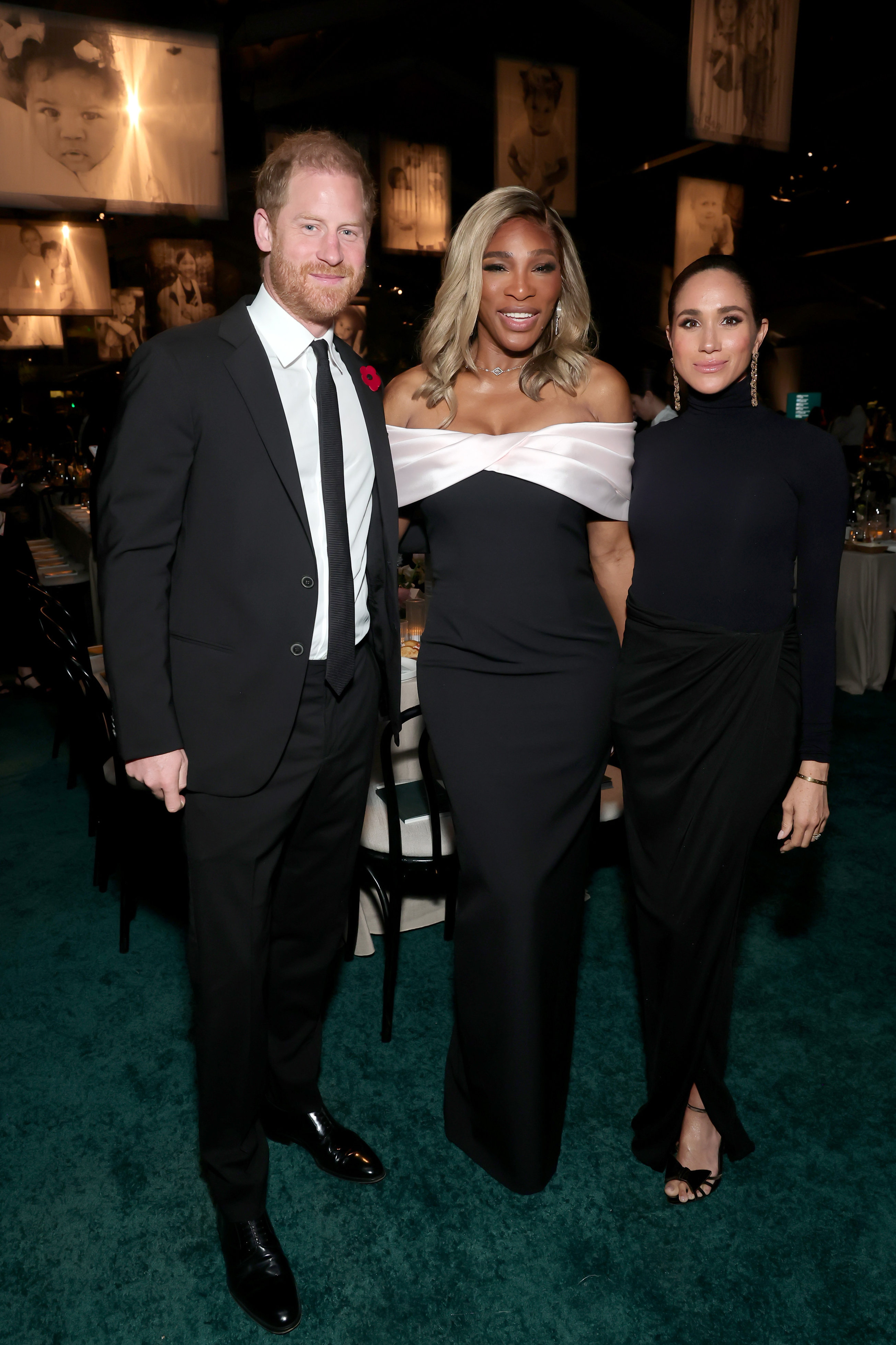 Prince Harry, Duke of Sussex, Serena Williams and Meghan, Duchess of Sussex attend the Baby2Baby Gala on November 8, 2025 | Source: Getty Images