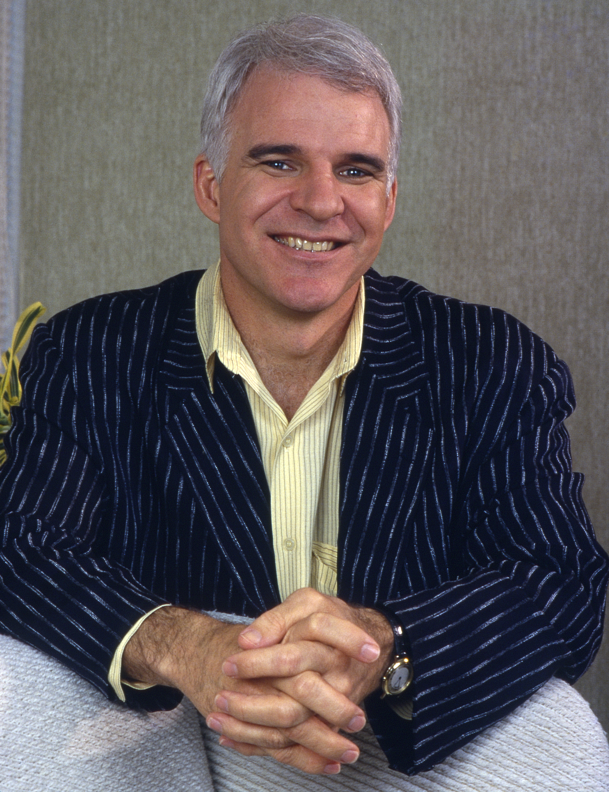 Steve Martin in Los Angeles, California, on November 7, 1986. | Source: Getty Images