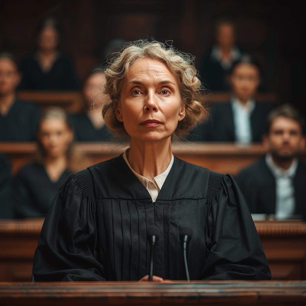 A female judge | Source: Midjourney