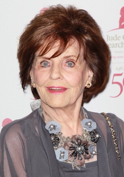 Marjorie Lord at The Beverly Hilton hotel on January 7, 2012 in Beverly Hills, California. | Photo: Getty Images