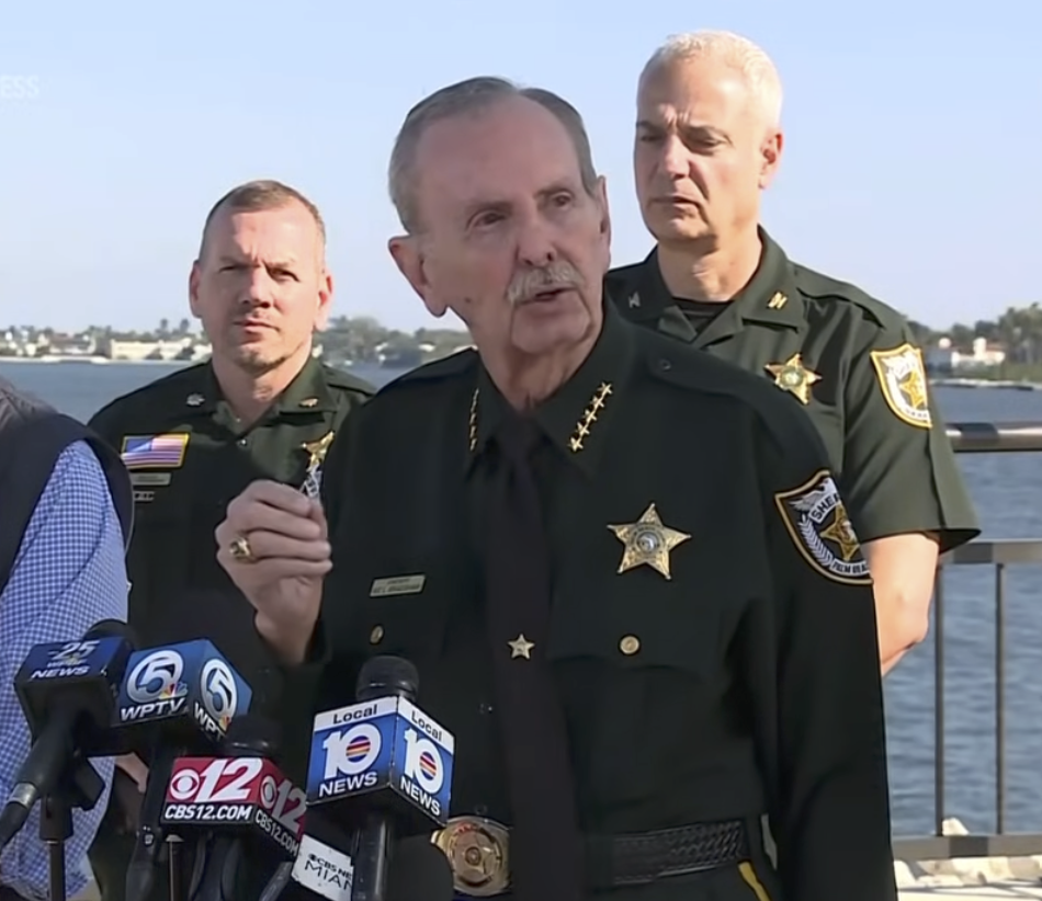 Sheriff Ric Bradshaw | Source: Youtube.com/@AssociatedPress