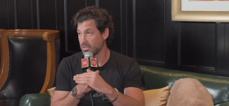 Maksim Chmerkovskiy on an episode of "The Penthouse with Peta" podcast from October 24, 2025 | Source: Youtube/The Penthouse with Peta