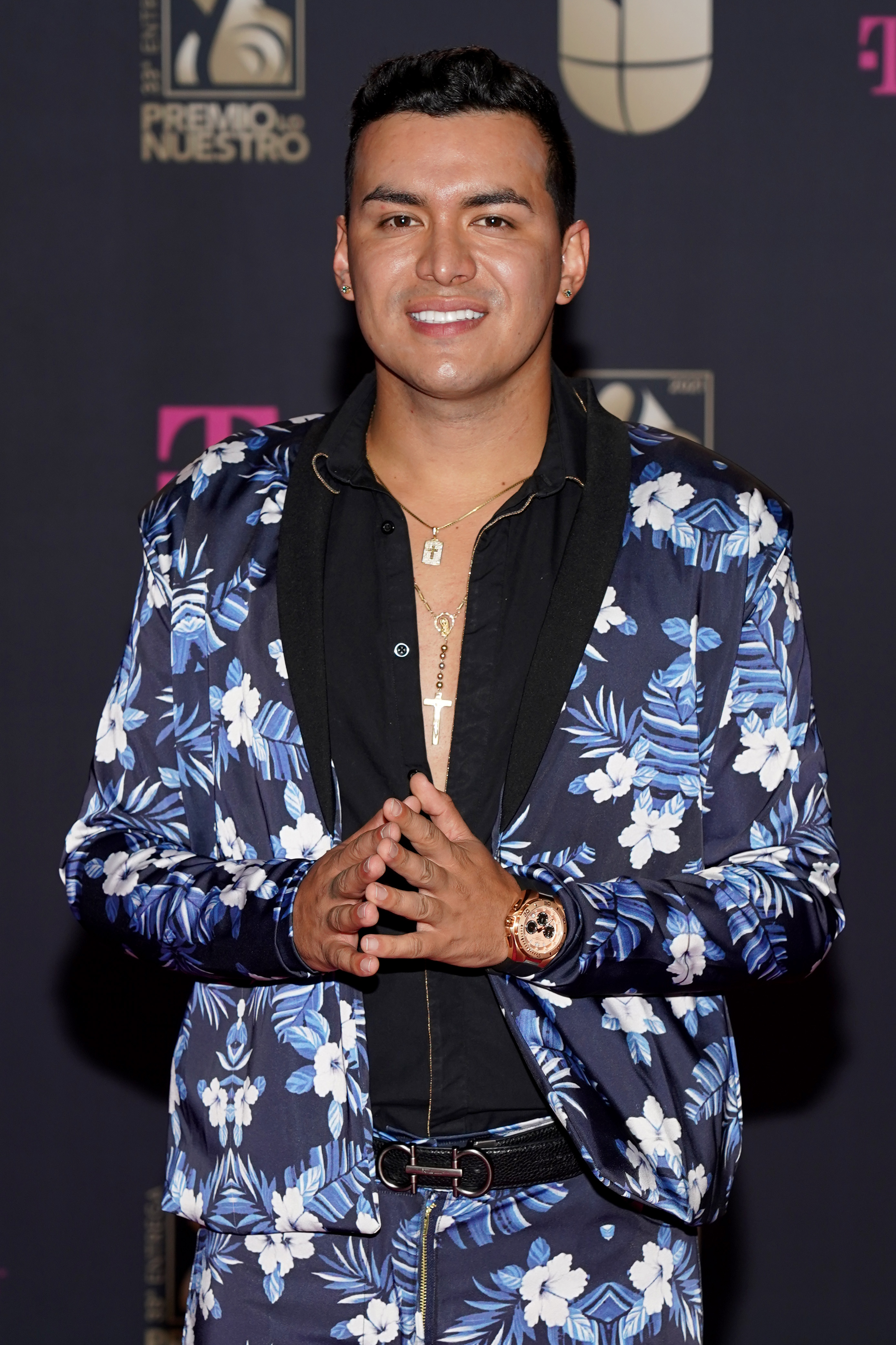 Yeison Jiménez attends the 33rd edition of Premio Lo Nuestro in Miami, Florida, on February 18, 2021 | Source: Getty Images