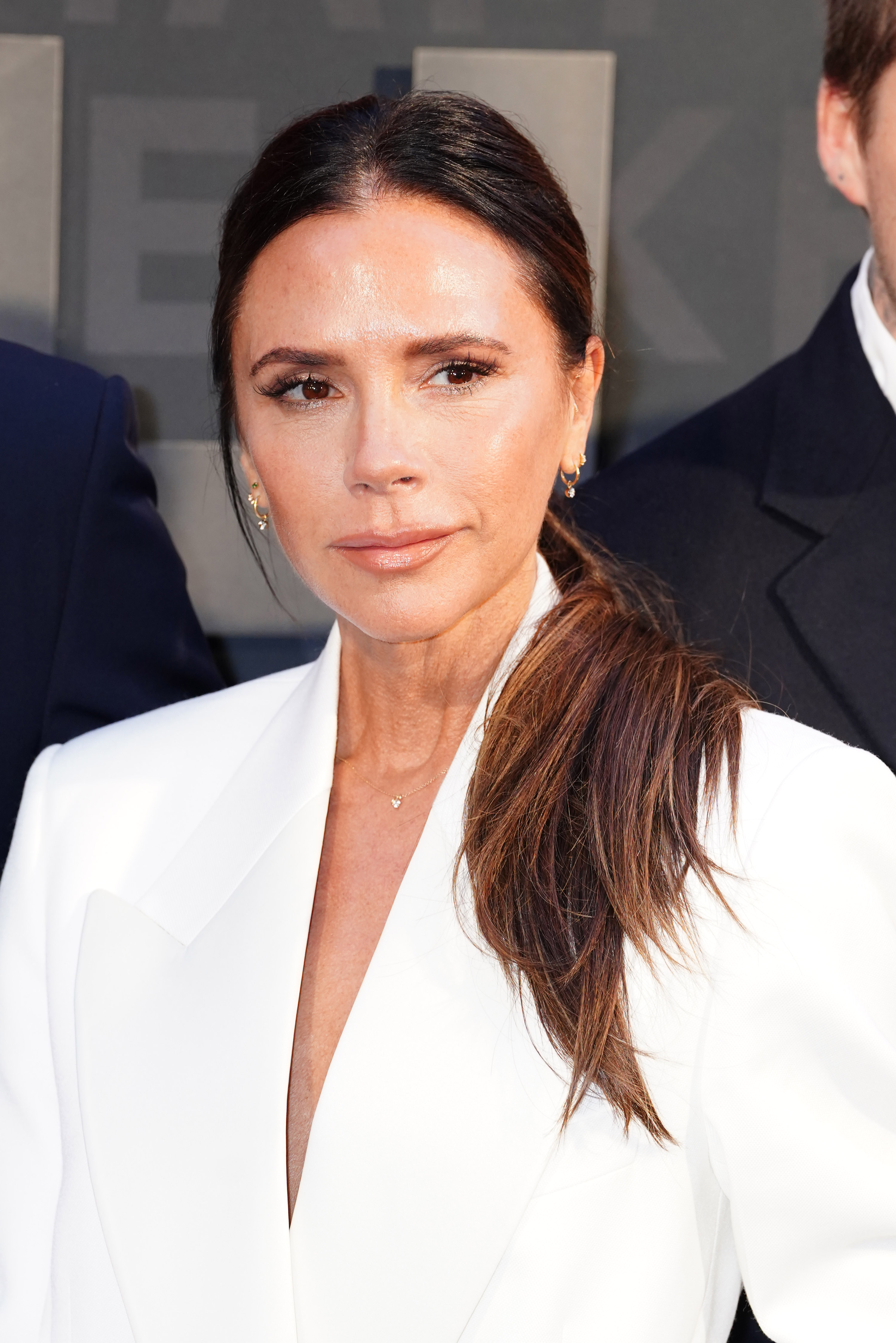 Victoria Beckham arrives for the premiere of Netflix's documentary series 'Beckham' at the Curzon Mayfair in London on October 3, 2023. | Source: Getty Images