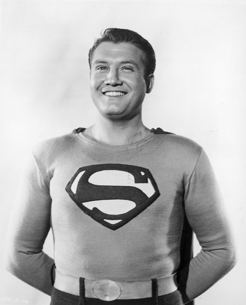 George Reeves as Superman in a promotional portrait for the television series "Adventures of Superman" in 1953 | Photo: Getty Images