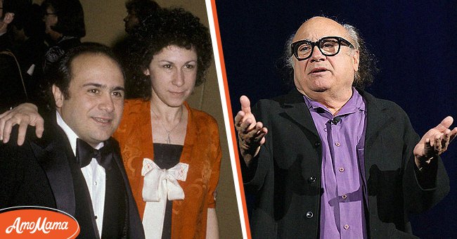 Danny DeVito and his actress wife, Rhea Perlman  [left], Danny DeVito at an event[right] | Photo : Getty Images