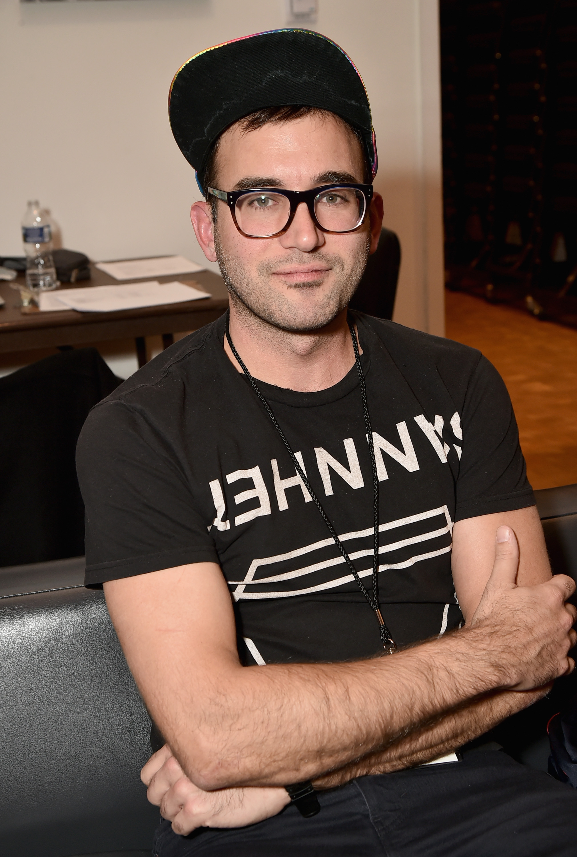 Sufjan Stevens backstage during the Tibet House US 30th Anniversary Benefit Concert & Gala to celebrate Philip Glass's 80th Birthday on March 16, 2017, in New York City. | Source: Getty Images