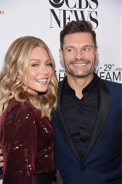 Kelly Ripa and Ryan Seacrest attend the Broadcasting & Cable Hall of Fame Awards Anniversary Gala on October 29, 2019 | Photo: Getty Images