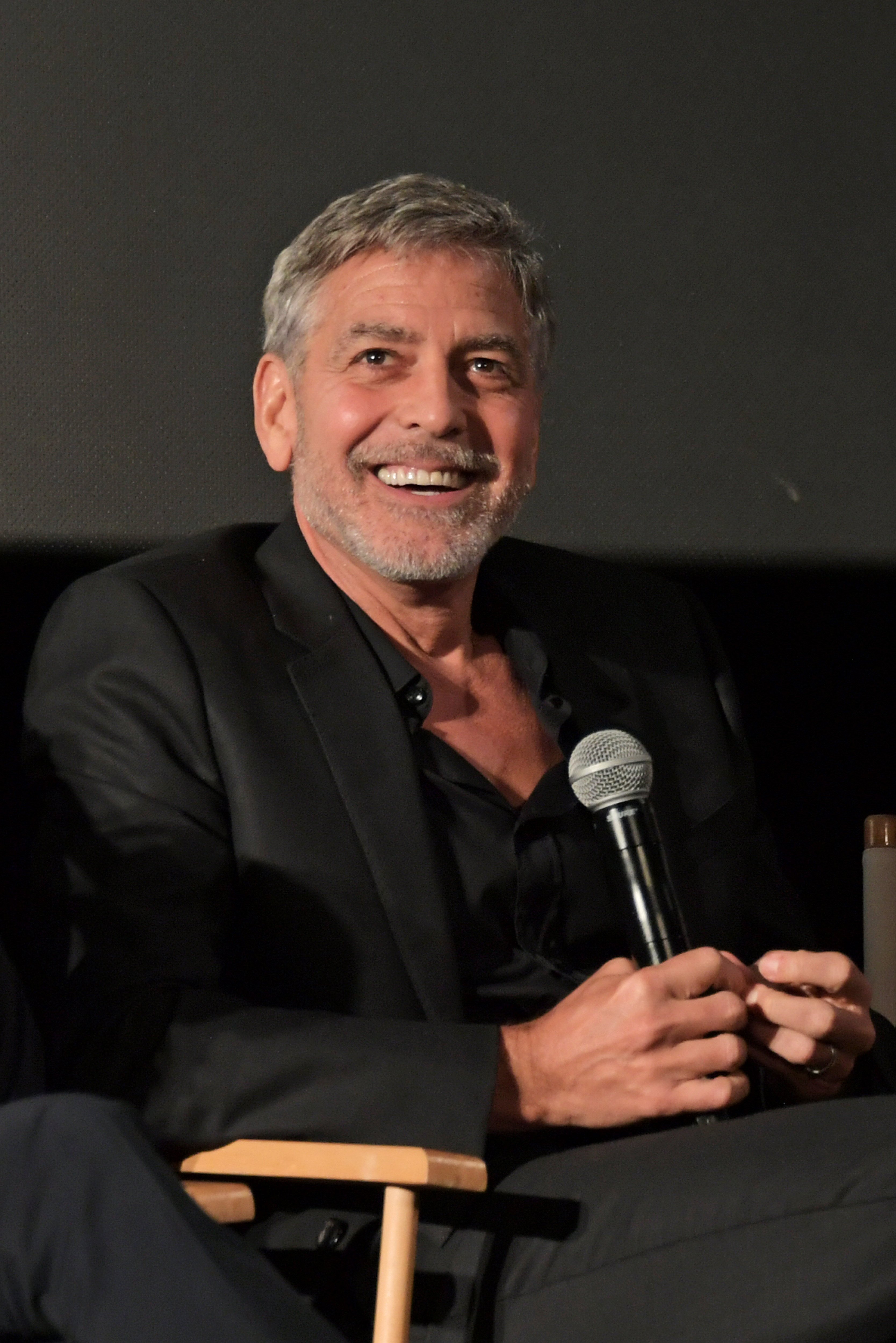 George Clooney at the premiere of the new Channel 4 show "Catch-22" at Vue Westfield on May 15, 2019, in London, England | Source: Getty Images