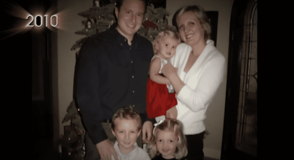 Chris und Lori Coble mit Kyle, Katie, und Emma. | Quelle: YouTube.com/OWN