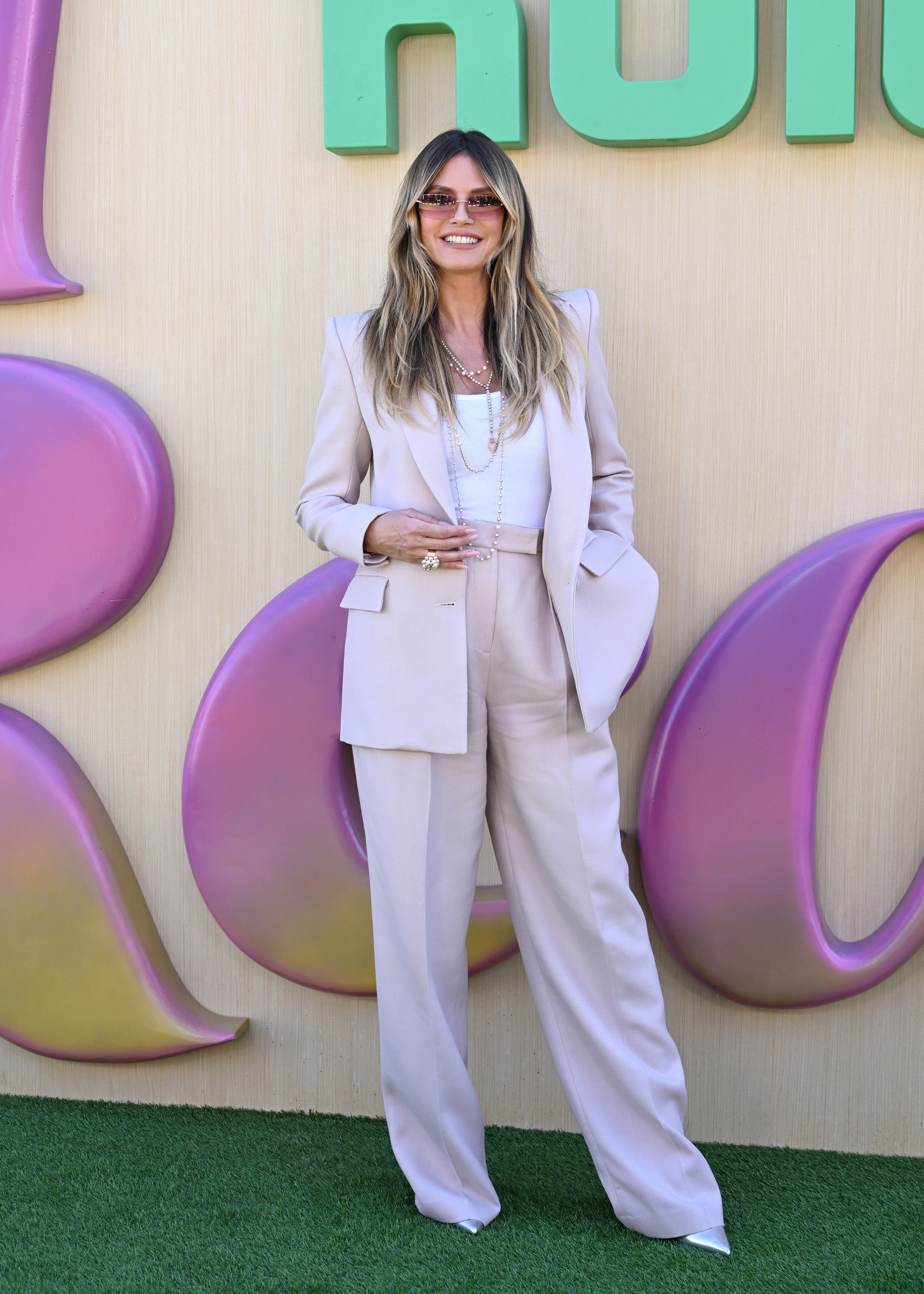 Heidi Klum attends Hulu's Get Real House at Casa Lago on April 22, 2026 in Beverly Hills, California. | Source: Getty Images