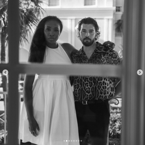 Andrea Preti and Venus Williams. | Source: Instagram/venuswilliams and andreapreti88