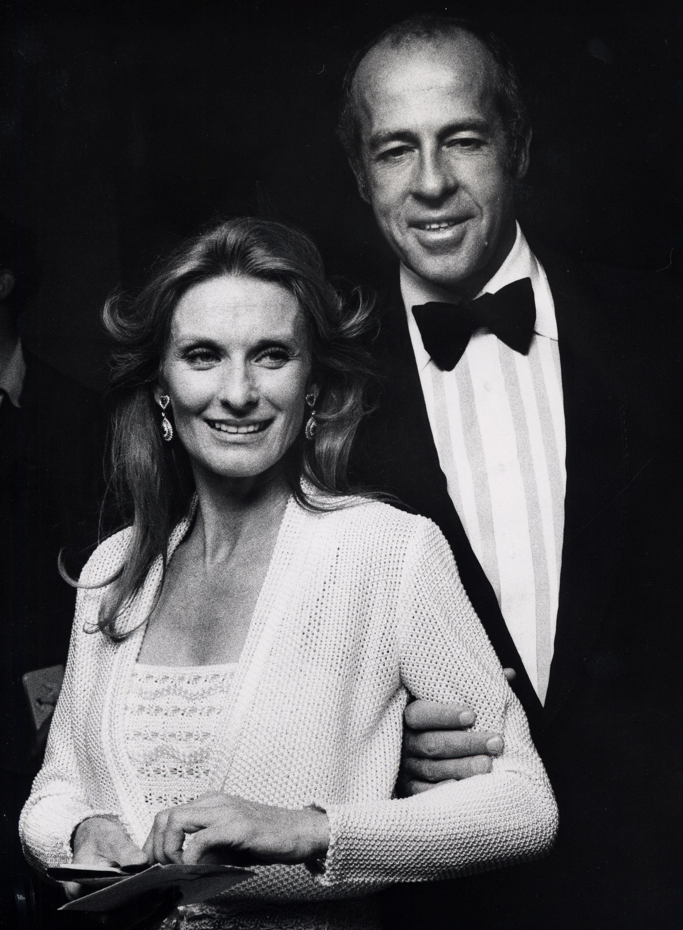 Cloris Leachman pictured with her husband, producer and film director George Englund at the Tony Awards Ball on April 21, 1974. / Source: Getty Images