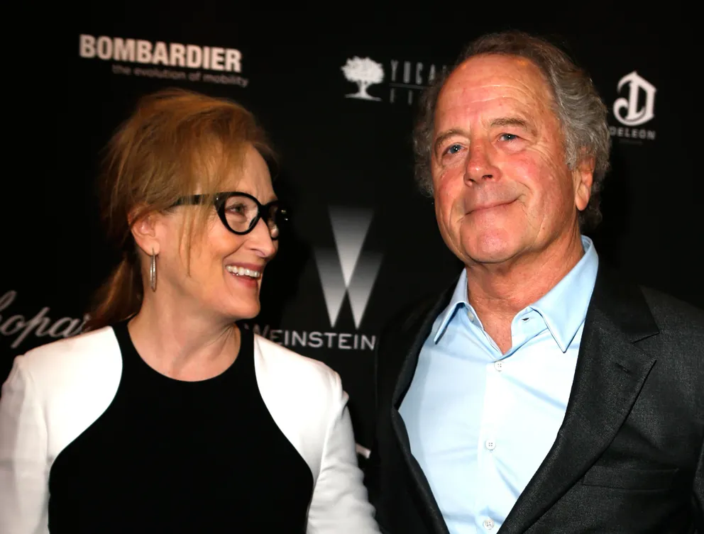 Meryl Streep et Don Gummer en Californie en 2014. | Source : Getty Images