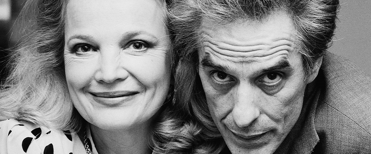 Gena Rowlands and John Cassavetes (1929 - 1989) in UK on April 2, 1984. | Photo: Getty Images 