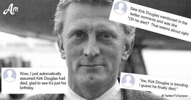 Kirk Douglas' fans freak out after hearing rumors of his death during a birthday celebration