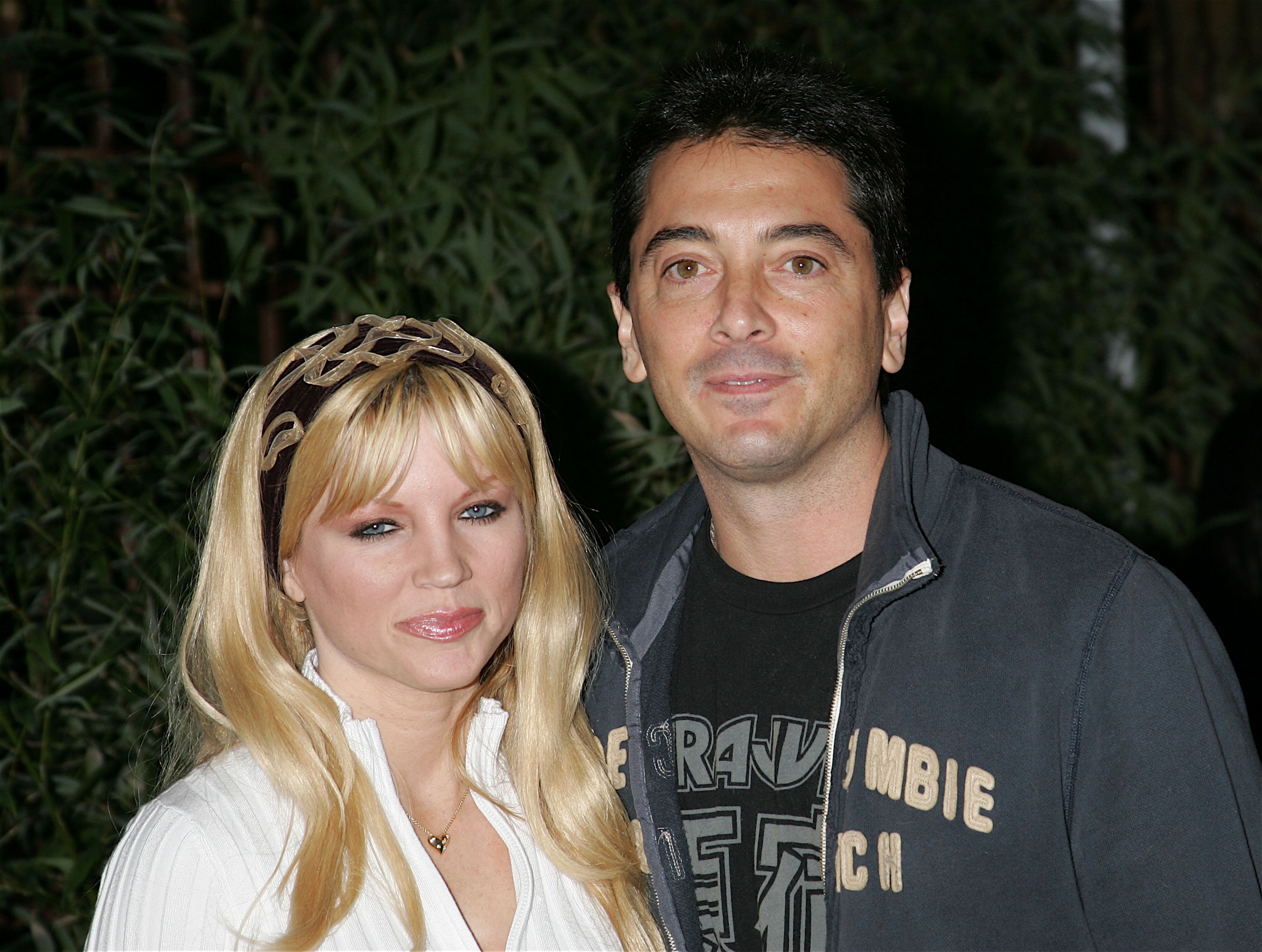 Scott Baio and Renee Sloan at HollywoodPoker.com's first year anniversary party on November 9, 2005 in Los Angeles, California. / Source: Getty Images