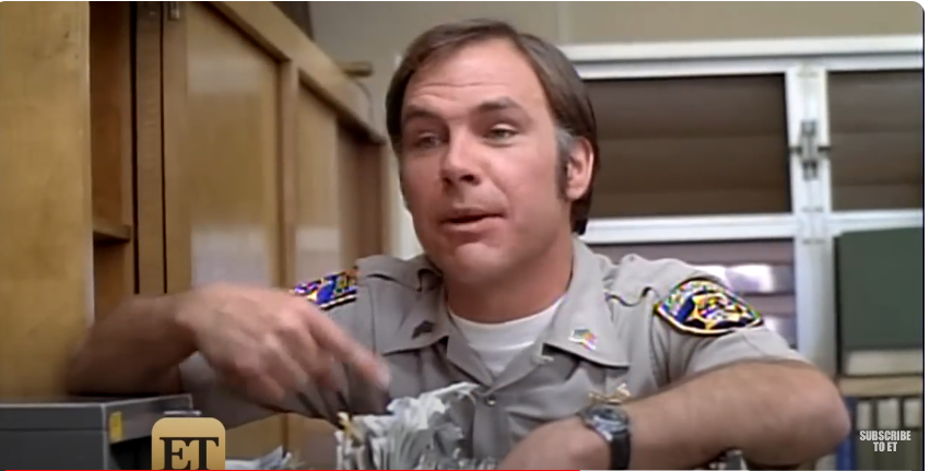 Robert Pine as Sgt. Joseph Getraer on "CHiPs" | Source: YouTube/@EntertainmentTonight