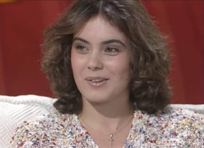 Sonia Martínez empezó su carrera como actriz en 1984. | Foto: YouTube/Ivan F
