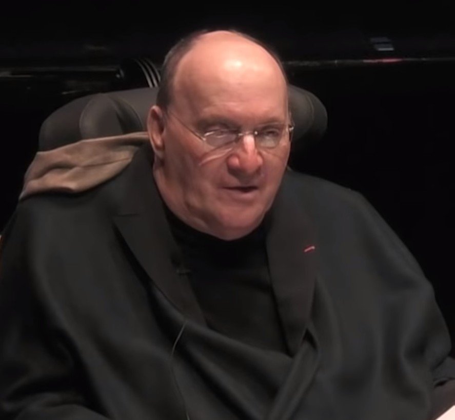 Philippe Pozzo di Borgo au cours d'une conférence. l Source : YouTube/UnivNantes