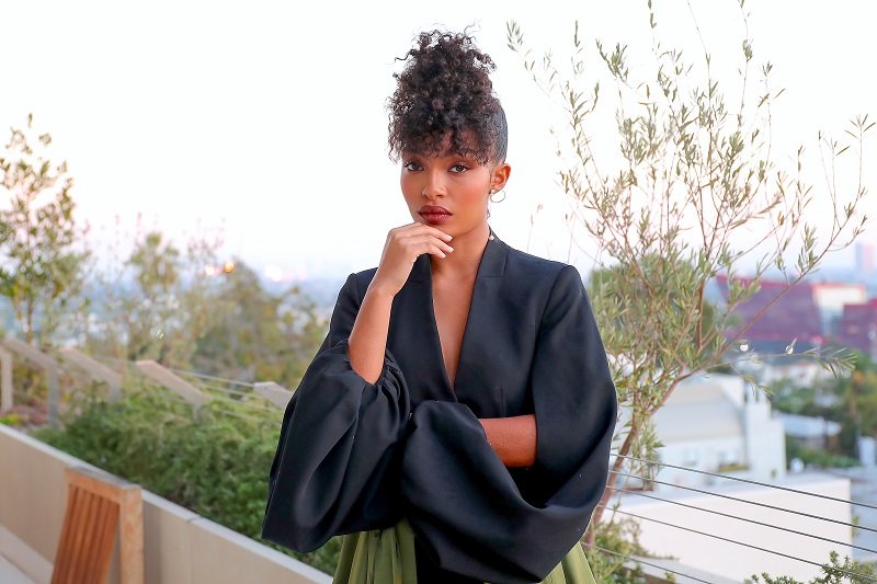 Yara Shahidi on December 13, 2020 in West Hollywood, California | Photo: Getty Images 