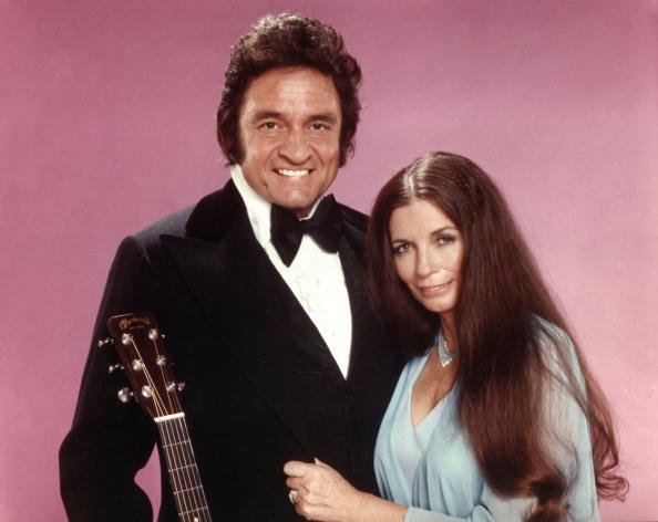 Married country singers Johnny Cash & June Carter Cash pose for a portrait in circa 1975 | Photo: Getty Images