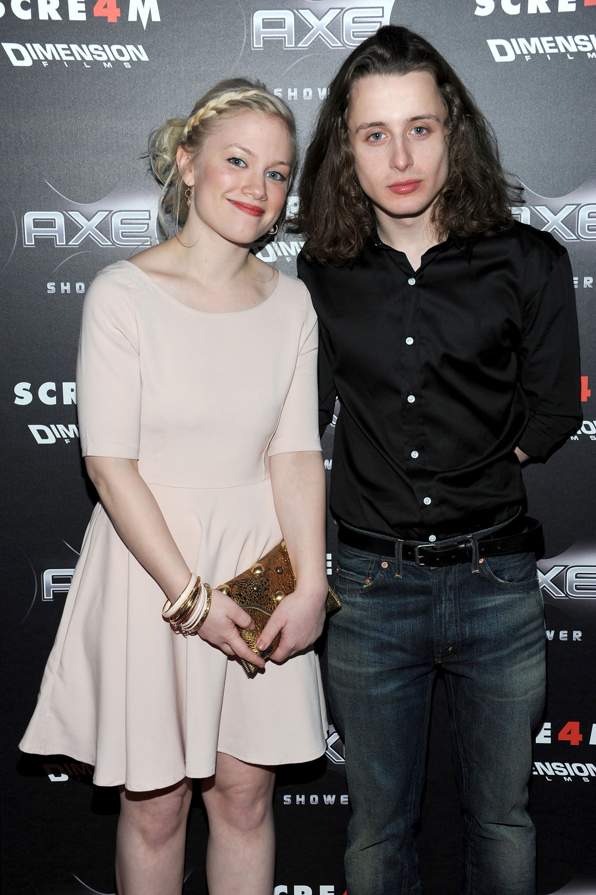 Rory Culkin and Sarah Scrivener pose at the World Premiere of The Weinstein Company's "Scream 4" presented by AXE Shower and held at the Grauman's Chinese Theatre on April 11, 2011, in Hollywood, California | Source: Getty Images
