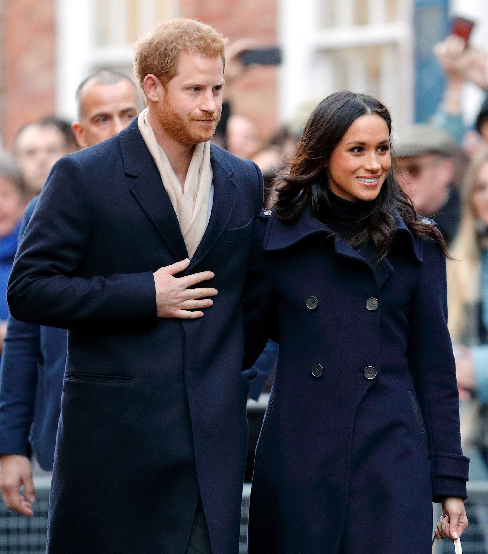 Prince Harry and Meghan Markle attend a Terrence Higgins Trust World AIDS Day charity fair at Nottingham Contemporary in Nottingham, England | Photo: Getty Images