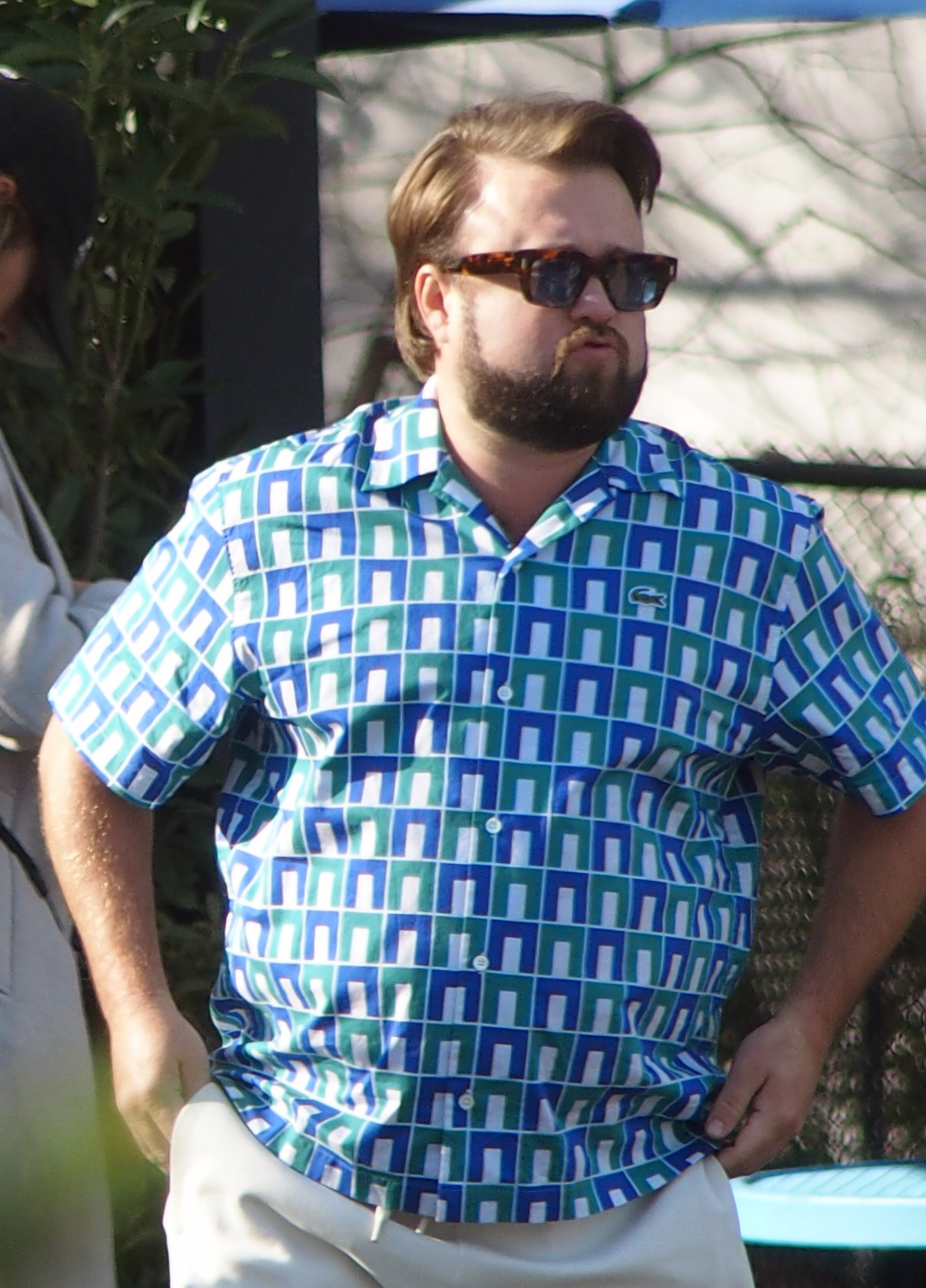 Haley Osment photographed on the set of "Happy Gilmore 2" on November 19, 2024, in Clifton, New Jersey. | Source: Getty Images