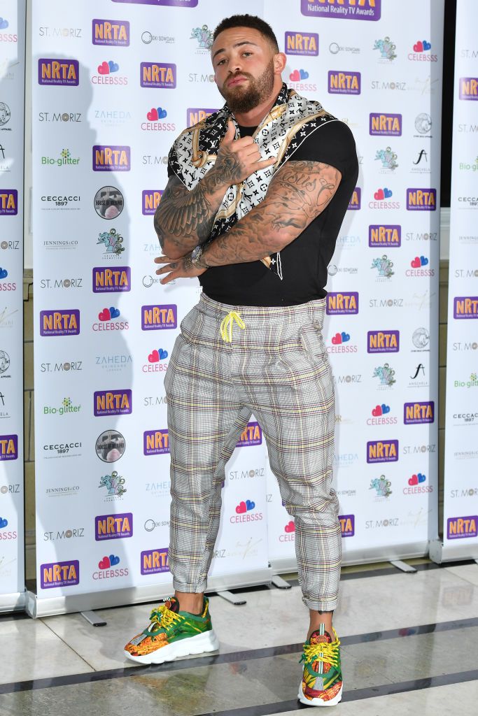 Ashley Cain at the National Reality TV Awards held at Porchester Hall on September 25, 2018, in London, England | Photo: Jeff Spicer/Getty Images