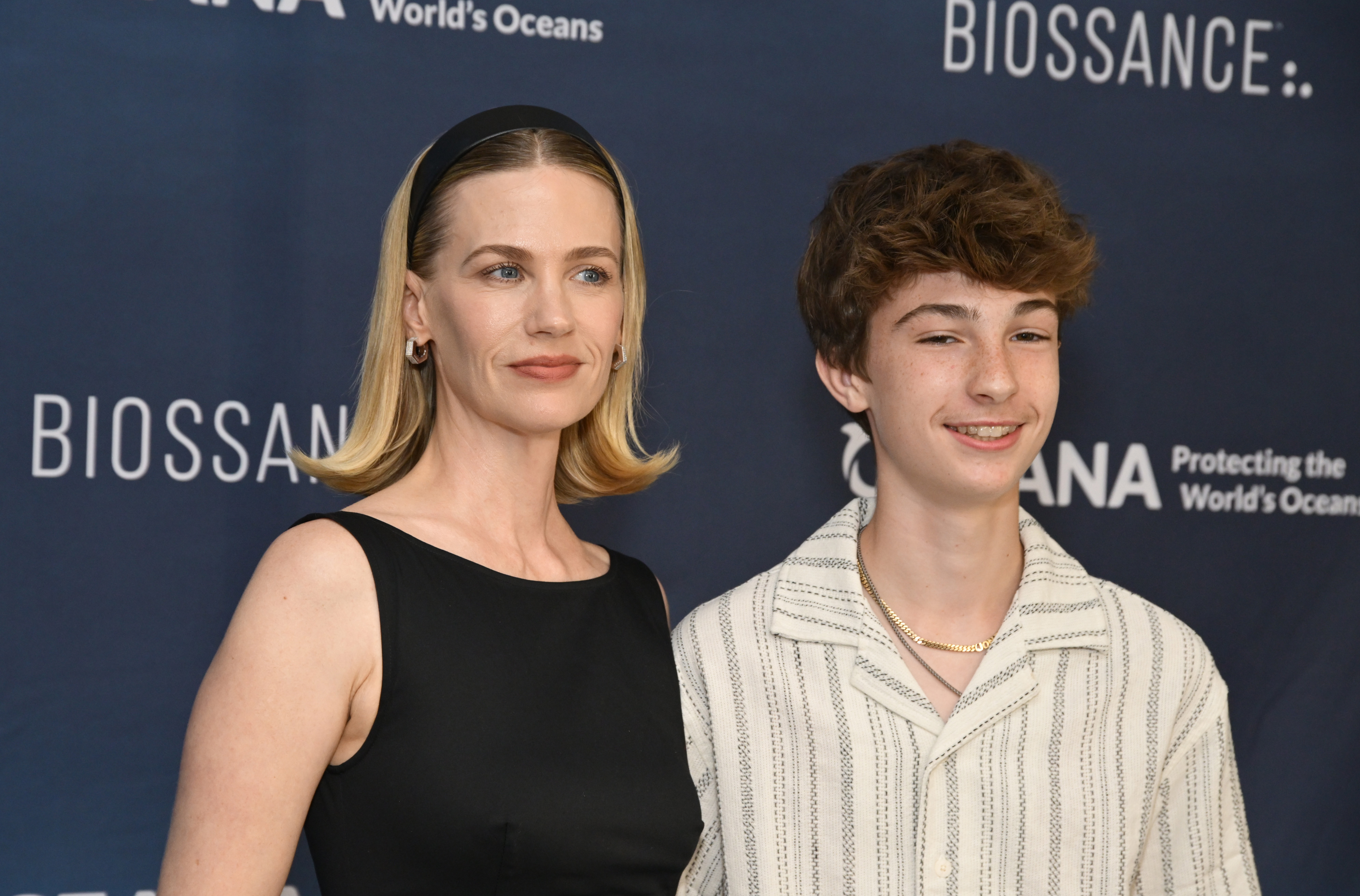 January Jones and Xander Dane on their first public outing in years | Source: Getty Images
