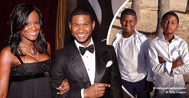 Usher Has 2 Sons With Ex Wife Tameka Foster And They Look Just Like Their R B Singer Dad